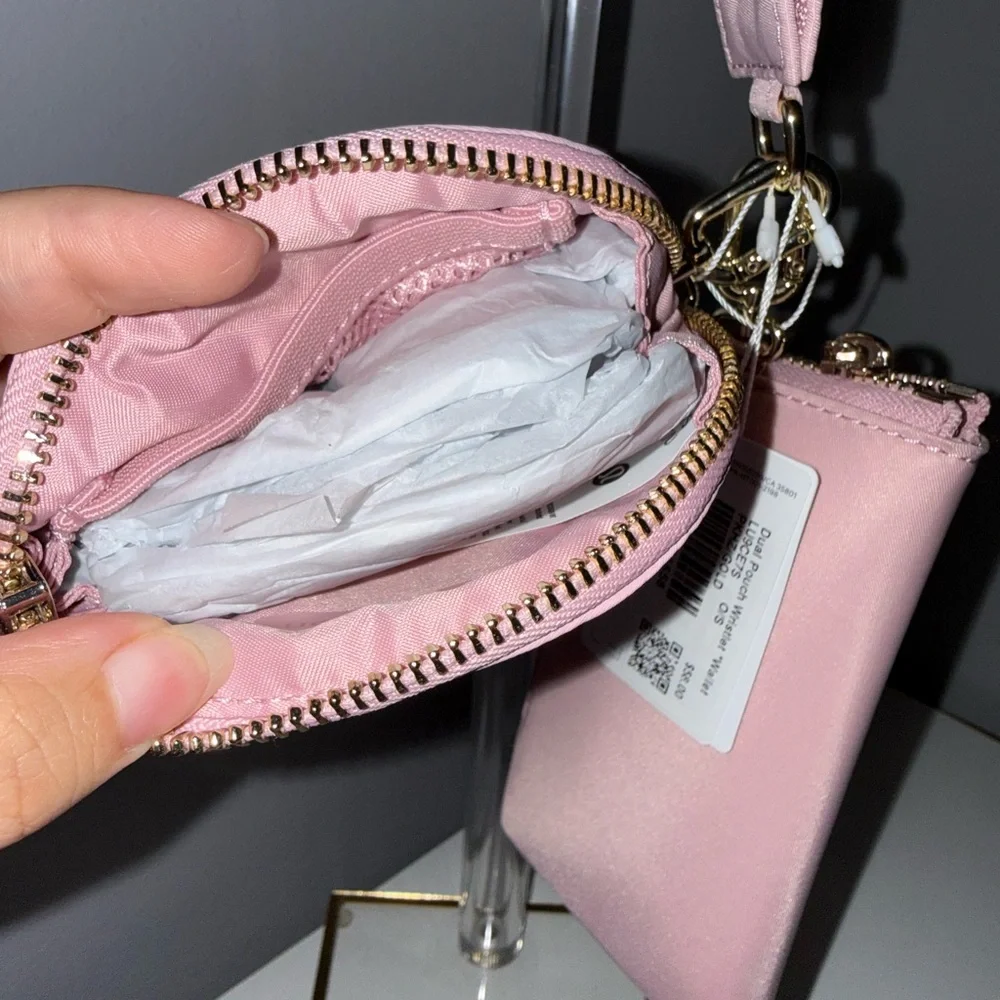 Lululemon Athletica Pink Wristlet Wallet - Picture 4 of 5
